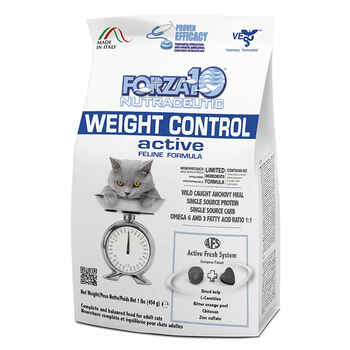 Forza10 Nutraceutic Active Weight Control Diet Dry Cat Food 1 lb Bag product detail number 1.0