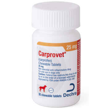 Carprovet Chewable 25mgTablets 30ct product detail number 1.0