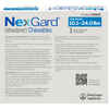 NexGard® (afoxolaner) Chewables 10 to 24 lbs, 3pk