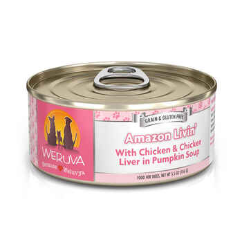 Weruva Amazon Liver with Chicken, Chicken Liver & Pumpkin Soup 24 5.5-oz Cans product detail number 1.0