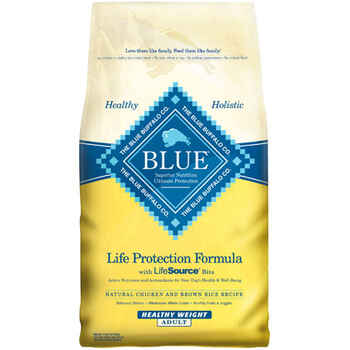 Blue Buffalo Life Protection Formula Healthy Weight Adult Chicken & Brown Rice Recipe Dry Dog Food product detail number 1.0
