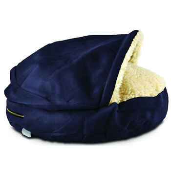 Snoozer Cozy Cave Pet Bed - Small Navy product detail number 1.0