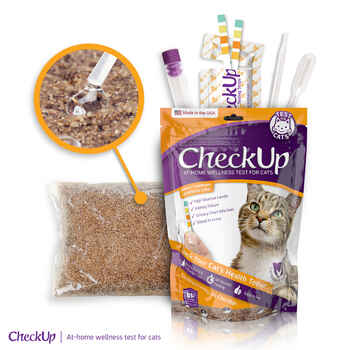 CheckUp At Home Wellness Test for Cats 3" x 7" x 8.5" product detail number 1.0