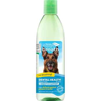 TropiClean Fresh Breath Water Additve Plus Digest Support for Dogs 16 oz product detail number 1.0