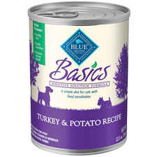 Blue Buffalo Basics Canned Dog Food Turkey 12 - 12.5 oz. Cans-product-tile