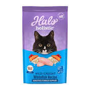 Halo Holistic Sensitive Stomach Support Wild-Caught Whitefish Dry Cat Food