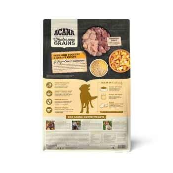 ACANA Wholesome Grains Limited Ingredient Free-Run Poultry Dry Dog Food 4 lb Bag
