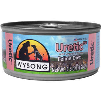 Wysong Uretic with Organic Chicken Canned Cat Food 5.5oz can product detail number 1.0