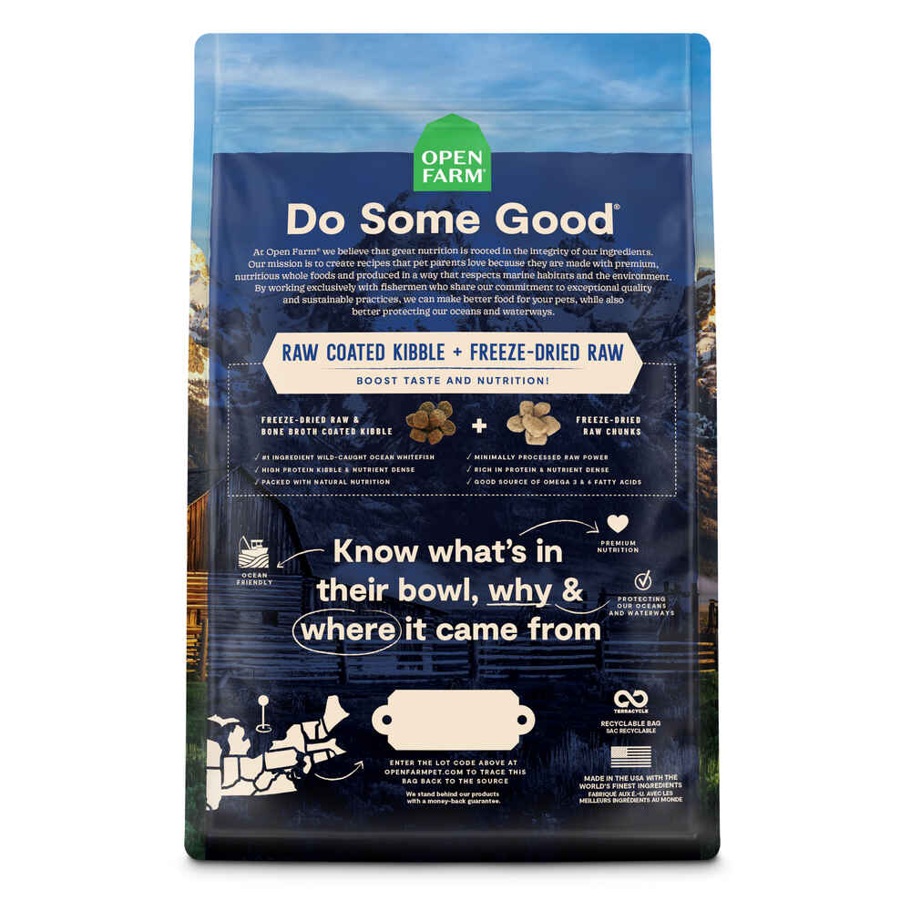 Open Farm RawMix Wild Ocean Recipe Ancient Grains Dry Dog Food