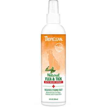 Tropiclean Flea & Tick Bite Relief After Bath Spray 8oz product detail number 1.0
