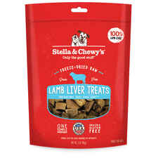 Stella & Chewy's Lamb Liver Freeze-Dried Raw Dog Treats-product-tile