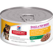 Hill's Science Diet Puppy Small & Toy Breed Gourmet Chicken Entree Canned Dog Food