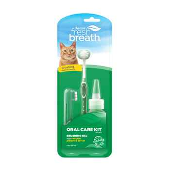 TropiClean Fresh Breath Oral Care Kit for Cats Cats product detail number 1.0