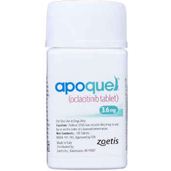 Apoquel 3.6 mg (sold per tablet) product detail number 1.0