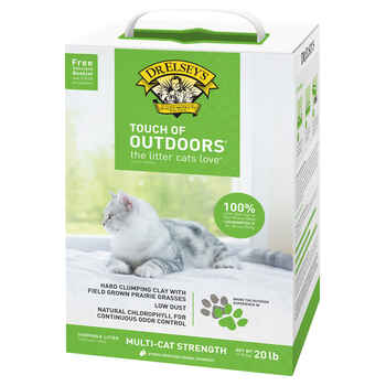 Dr. Elsey's Touch of Outdoors Clumping Clay Cat Litter 20lb product detail number 1.0