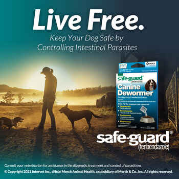 Safe-Guard Canine Dewormer Three 2 Gram Packages