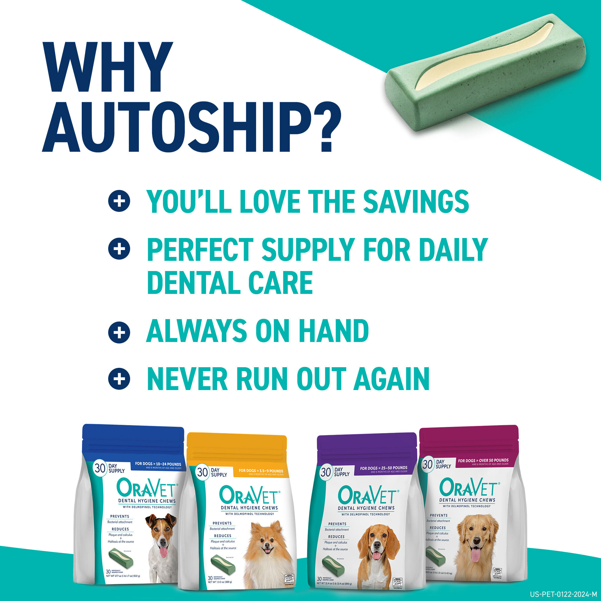 oravet chews ingredients