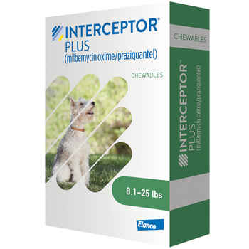 Interceptor Plus 12pk Brown 2-8 lbs