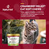 NaturVet Cranberry Relief Plus Echinacea Supplement for Cats Soft Chews, 60 ct