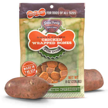 Gaines Family Farmstead Chicken Wrapped Sweet Potato Bones 8 oz