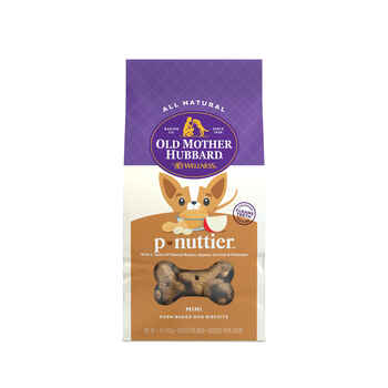 Old Mother Hubbard Classic P-Nuttier Natural Oven-Baked Biscuits Dog Treats Mini - 5 oz Bag product detail number 1.0
