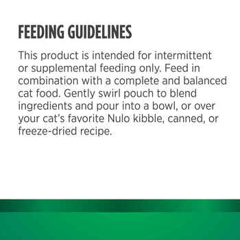 Nulo FreeStyle Chunky Duck & Chicken Broth Cat  Food Topper  24 2.8oz pouches