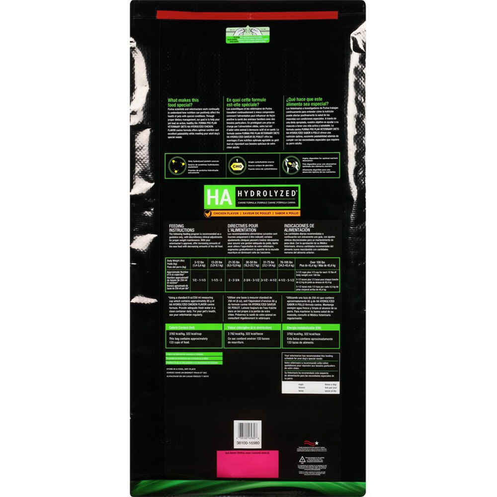 Purina Pro Plan Veterinary Diets HA Hydrolyzed Chicken Flavor Canine Formula Dry Dog Food