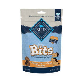 Blue Buffalo BLUE Bits Tempting Turkey Recipe Soft Dog Training Treats 4 oz Bag product detail number 1.0