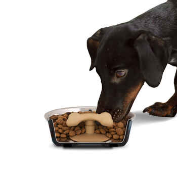 Loving Pets Gobble Stopper Slow Feeder for Dogs - Medium (6-8" Bowl)