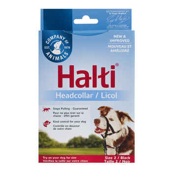 Halti Headcollar No Pull Dog Head Collar - Black - Size 2 product detail number 1.0