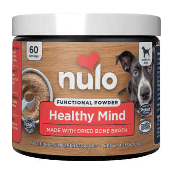 Nulo Functional Powder Healthy Mind Supplement for Dogs 4.2 oz Jar product detail number 1.0