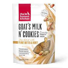 The Honest Kitchen Goat's Milk N' Cookies Slow Baked with Peanut Butter & Honey Dog Treats-product-tile