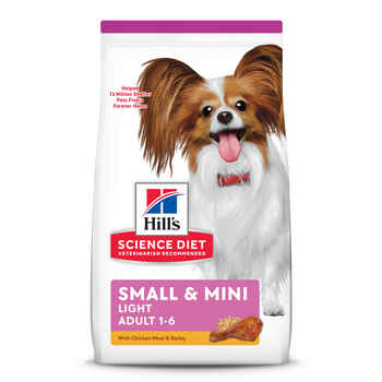 Hill's Science Diet Adult Light Small & Mini with Chicken Meal & Barley Dry Dog Food - 4.5 lb Bag product detail number 1.0