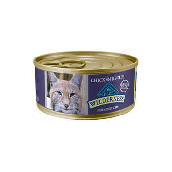 Blue Buffalo BLUE Wilderness Chicken Recipe Adult Wet Cat Food 5.5 oz Can - Case of 24 product detail number 1.0