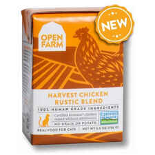 Open Farm Grain Free Harvest Chicken Recipe Rustic Blend Wet Cat Food-product-tile