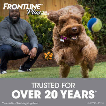 Frontline Plus 6pk Dogs 5-22 lbs