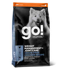 Go! Solutions Weight Management + Joint Care Grain-Free Chicken Recipe Dry Dog Food-product-tile