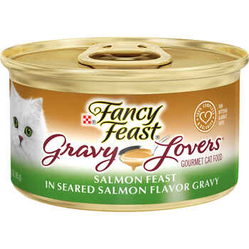 Fancy Feast Gravy Lovers Salmon Feast Wet Cat Food 3 oz. Can - Case of 24 product detail number 1.0
