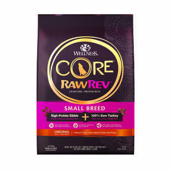 Wellness Core Raw Rev Small Breed Grain Free Turkey & Chicken for Dogs 10lb product detail number 1.0