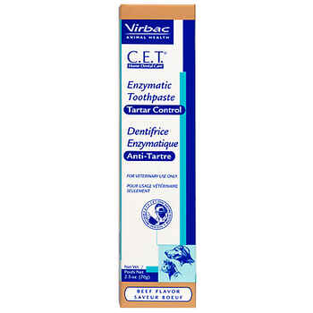 C.E.T. Enzymatic Toothpaste Beef Flavor 2.5 oz product detail number 1.0