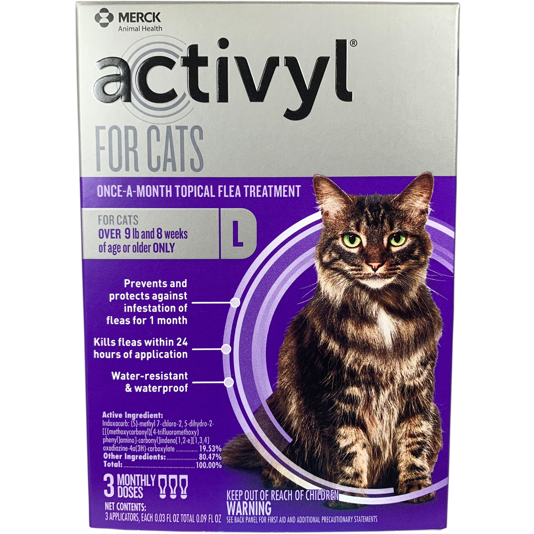 activyl flea treatment for cats