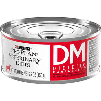Purina Pro Plan Veterinary Diets DM Dietetic Management Feline Formula Wet Cat Food - (24) 5.5 oz. Cans product detail number 1.0