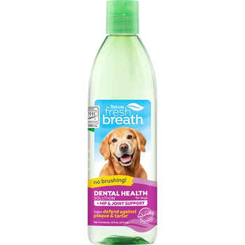 TropiClean Fresh Breath Water Additive Plus Hip and Joint for Dogs 16 oz product detail number 1.0