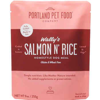 Portland Pet Food Company Homestyle Dog Meals - Wally's Salmon N' Rice 9oz product detail number 1.0