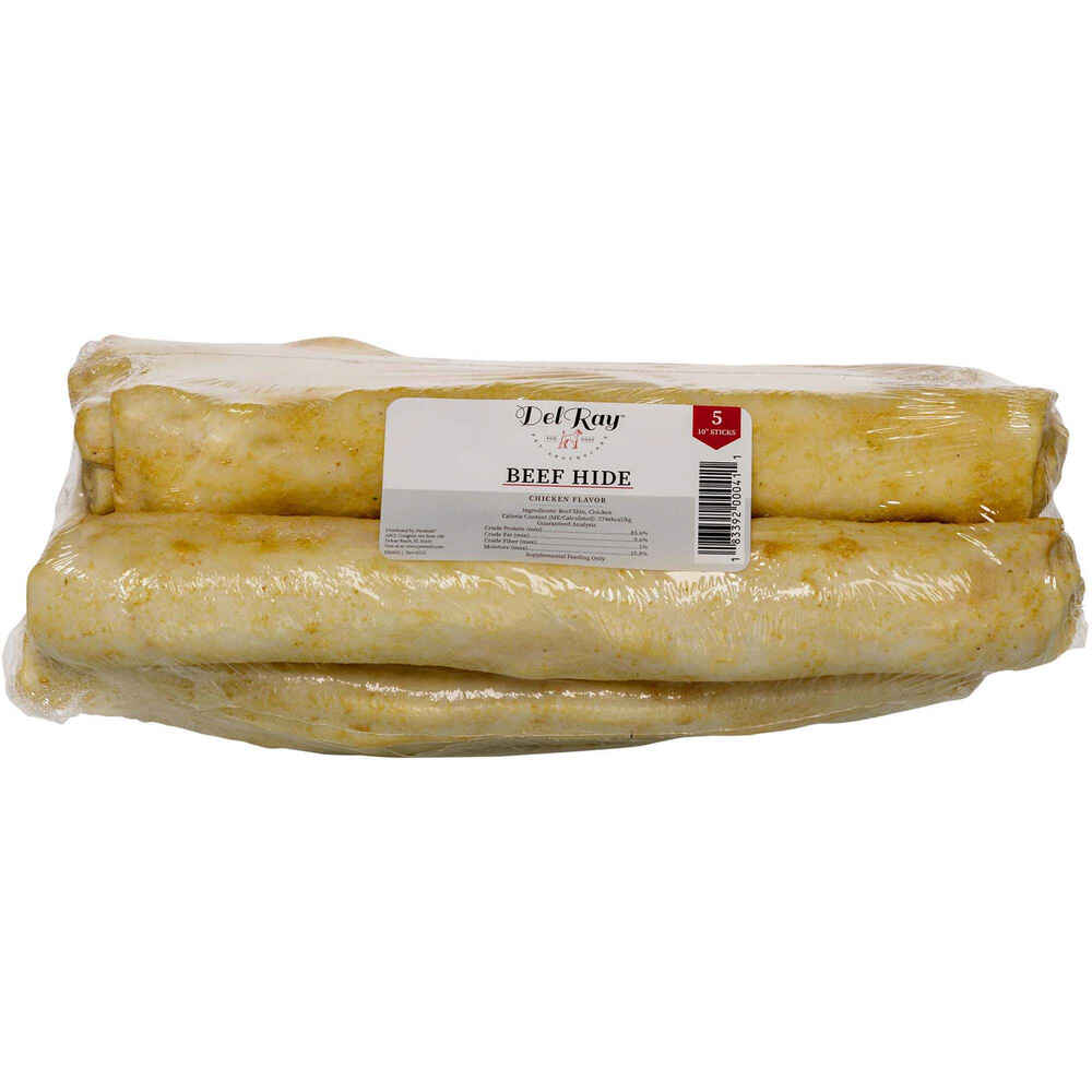 DelRay Beef Hide - Chicken Flavor