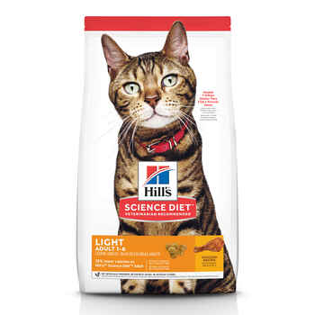 Hill's Science Diet Adult Light Chicken Recipe Dry Cat Food - 7 lb Bag product detail number 1.0