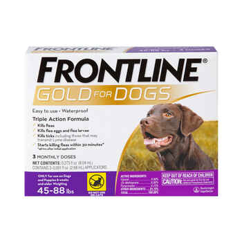 Frontline Gold 3 pk Dog Large 45-88 lbs product detail number 1.0
