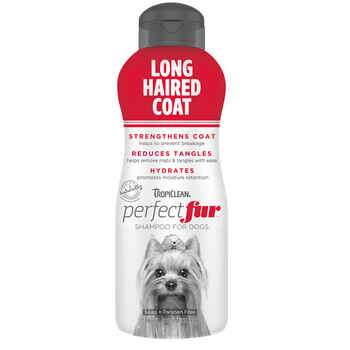 TropiClean PerfectFur Long Haired Coat Shampoo for Dogs 16 oz product detail number 1.0