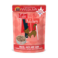 Weruva Cats In the Kitchen Mack Jack and Sam Cat Pouches Wet For Cats-product-tile