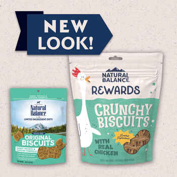 Natural Balance® Treats Crunchy Biscuits Potato & Chicken Recipe Dog Treat 14 oz product detail number 1.0